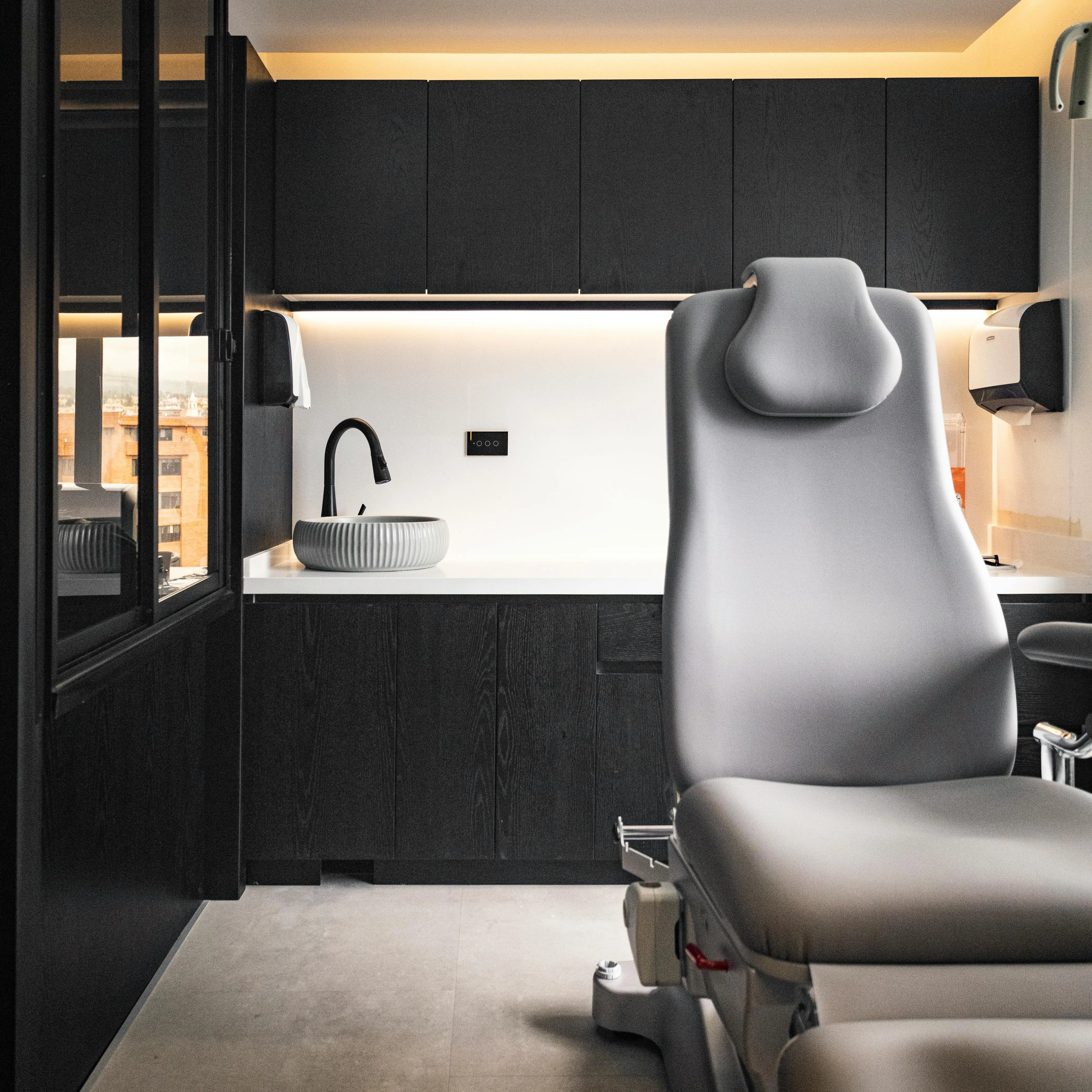 Luxury dental office interior